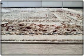 Dekorstudio Moderný koberec LUXESS vzor 37 bordový Rozmer koberca: 140x190cm