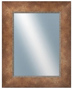 DANTIK - Zrkadlo v rámu, rozmer s rámom 40x50 cm z lišty TOMAS bronz veľká (3029)