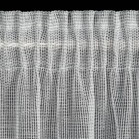 ZÁCLONA NA PÁSKE KIM 2 140X300 CM STRIEBORNÁ