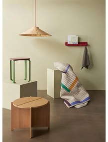 Okrúhly odkladací stolík v dekore duba ø 55 cm Dash – Hübsch