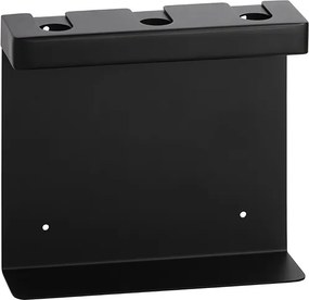 Bemeta Design Držiak pre dávkovač mydla, trojitý, hranatý, čierna - 146109470