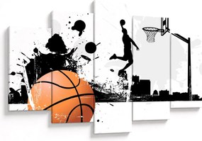 Obraz - Hráč basketbalu (150x105 cm)