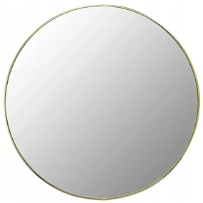 Dekorstudio Okrúhle zrkadlo so zaltým rámom 09820 - 60 cm
