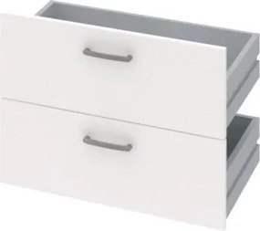 Sada zásuviek (2 ks) Mega 180, biela%