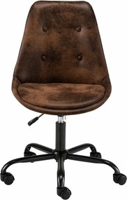 Hnedá kancelárska stolička na kolieskach Støraa Dennis