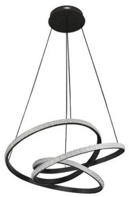 LED stmievateľný závesný luster na lanku LED/90W/230V 3000-6500K pr. 47 cm + diaľkové ovládanie