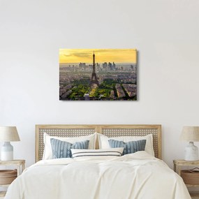 Obraz - Panoráma Paríža (90x60 cm)