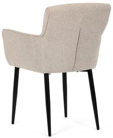 Autronic BONTEC Jedálenská stolička, béžová, látka, DCH-J2159 CRM2 Farba: Béžová