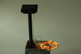 Bezdoteku LEDSolar 100 vianočné solárne reťaz teplá biela, IPRO, 2W, teplá biela