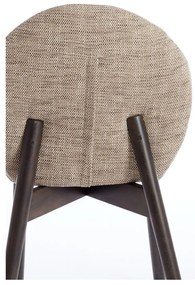 Béžové čalúnené jedálenské kreslá v súprave 2 ks Sinosa – Light &amp; Living