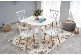 Jedálenský stôl CALMIO biely