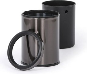 Odpadkový kôš 10 l, Ø 240, sivý