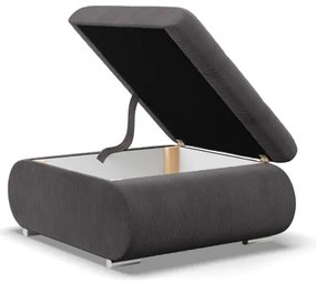 Taburetka FORESTA Poso, tmavosivá