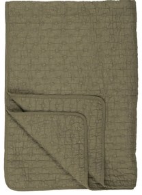 Ib Laursen Prešívaný prehoz Olive Cross Stitches 180 × 130 cm