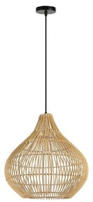 Immax 08257L - Luster na lanku PELO 1xE27/40W/230V pr. 40 cm ratan