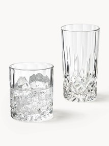 Poháre's reliéfnym vzorom George, 8 ks