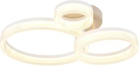 Globo 48046D4 - LED stropné svietidlo ZARA LED/24W/230V 3000K 40,5x51 cm