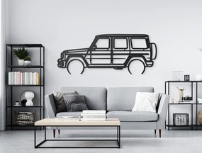 drevko Moderný obraz na stenu Mercedes G63 AMG Rozmer obrazu: 34,5 x 86 cm, Farba dekorácie: Čierna