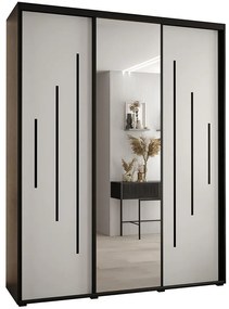 Skriňa 45 Canaris 13 200 čierna/biela/čierna