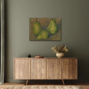 Obraz - Paul Cézanne, Three Pears, reprodukcia (70x50 cm)