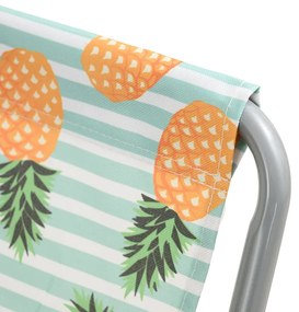 Skladacie plážové ležadlo SAND PINEAPPLE