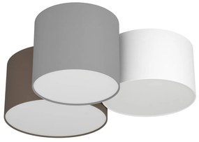 Sivo-hnedé stropné svietidlo 49,5x61 cm PASTORE – EGLO