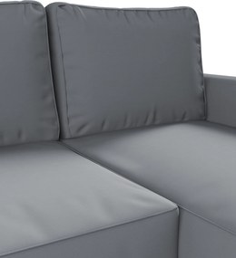 Poťah na sedačku Backabro (rozkladacia) s ležadlom farba produktu sivá
