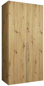 Skriňa Alicante I 100 artisan strieborný