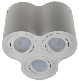 Stropné svietidlo BAROCO 3xGU10/30W/230V biela