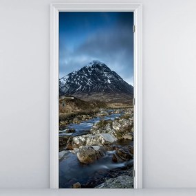 Fototapeta na dvere - Hora a rieka (95x205cm)