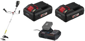 Parkside Performance® Aku krovinorez 2 v 1 + Smart akumulátor 20 V/4 Ah Paps 204 B1, 2 kusy + Smart nabíjačka 20 V/12A Plgs 2012 A1 (800010130)