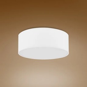 Stropné svietidlo RONDO 4xE27/15W/230V pr. 45 cm biela