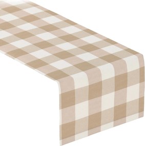 Štóla na stôl farba produktu béžová látka vzorované