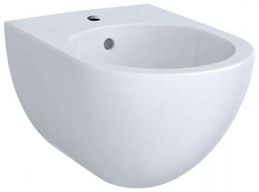 GEBERIT Acanto závesný bidet s otvorom, s prepadom, 350 x 510 mm, biela, 500.601.01.2