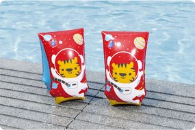 Plavecké rukávniky pre deti s motívom tygríkov, 30 x 15 cm, Bestway 32102