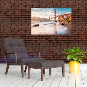 Obraz - Golden Gate Bridge (90x60 cm)