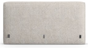 Béžové čalúnené čelo postele 189x100 cm Olivia – Micadoni