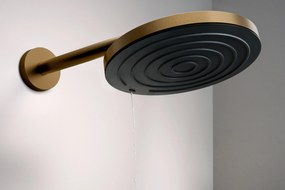 Hansgrohe Pulsify S, hlavová sprcha 260 1jet, kartáčovaný bronz, HAN-24140140