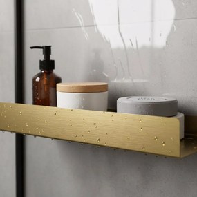 Rea Rea, kúpeľňová polica 60cm, SF04, zlatá matná, REA-06005