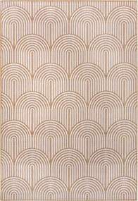 Hanse Home, POŠKODENÝ - Kusový koberec Pangli 105849 Ochre - na von aj na doma, 240x330, žltá, chodba / predsieň