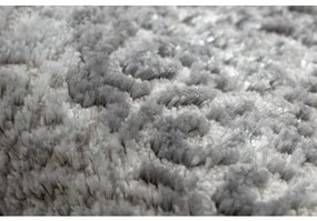 Moderný MEFE koberec 8731 Vintage - Štrukturálny, dve vrstvy rúna sivá Veľkosť: 280x370 cm