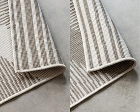 Obojstranný koberec Elle Decoration GEMINI Rhombus linen