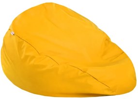 Sedací vak SAKO svetložltý ekokoža