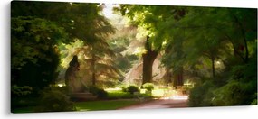 Obraz parku (120x50 cm)