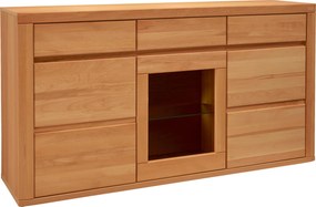 XXXLutz ŠIROKÁ KOMODA, jadrový buk, jadrový buk, 170,4/91,6/44,1 cm Voleo - Komody - 002412010851