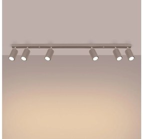 Brilagi - Bodové svietidlo CRESTO 6xGU10/10W/230V taupe