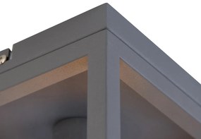 Priemyselné inteligentné stropné svietidlo tmavosivé vrátane Wifi G95 - Cage