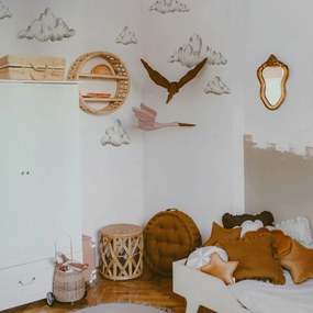 Samolepka do detskej izby jarné mraky 70x50 cm