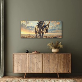 Obraz - Triceratops (120x50 cm)