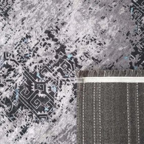 DY Moderný koberec s abstraktným vzorom Efes 100 Rozmer: 80x150 cm